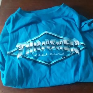 Thrasher blue cityline shirt